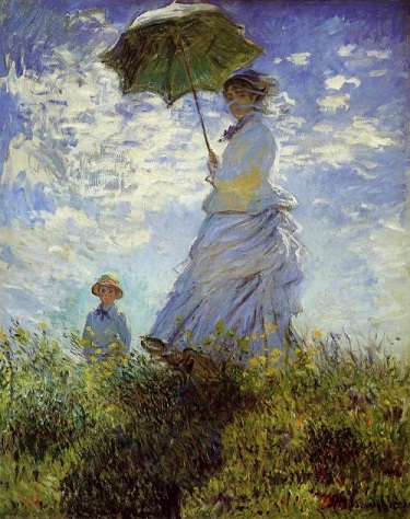 The Walk, Woman with a Parasol (replica)