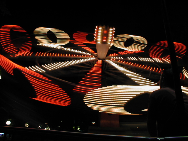 Amusement Park at Night